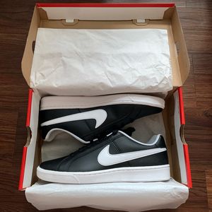 Sepatu Nike Court Royale Black White Original | Baru