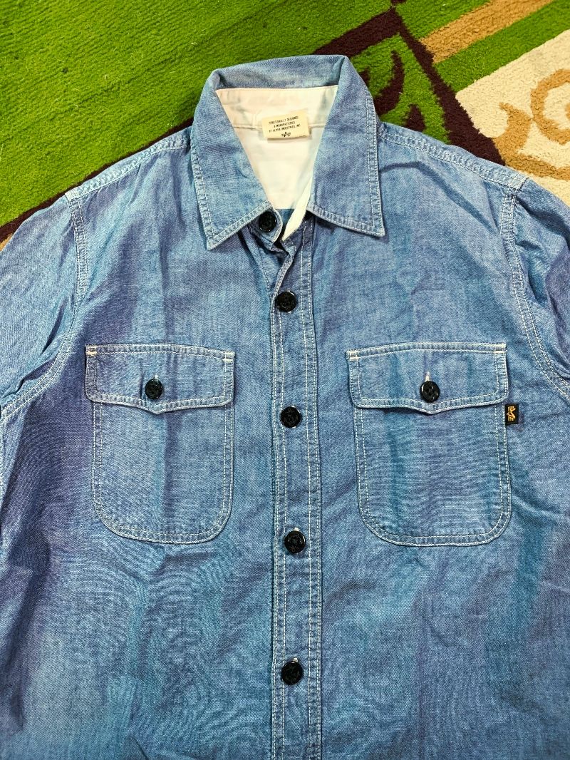 Alpha industries double pocket shirt, foto 5