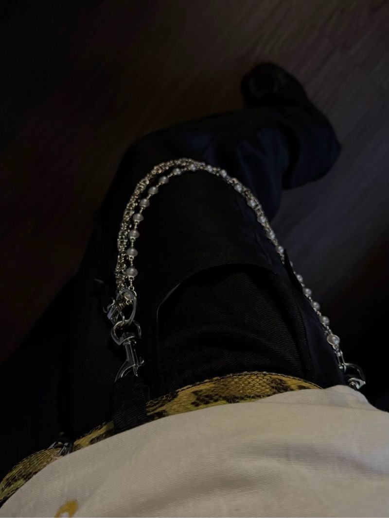 Naturalecho Pearled Wallet Chain, foto 4