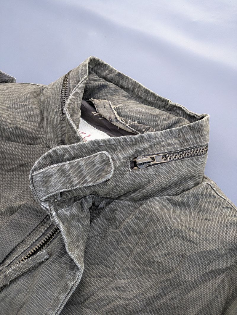 M65 CANVAS DUCK MILITARY JACKET VINTAGE, foto 5