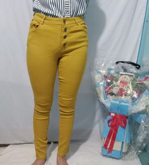 Skinny Jeans Mustard