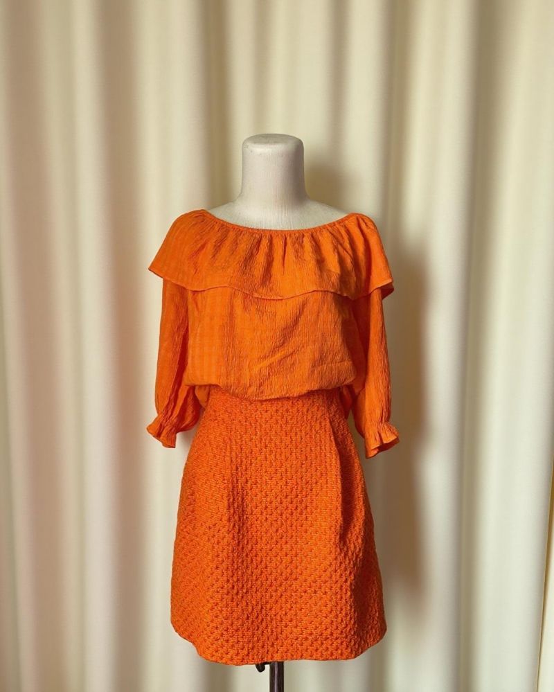 Mango Tweed Skirt, foto 4