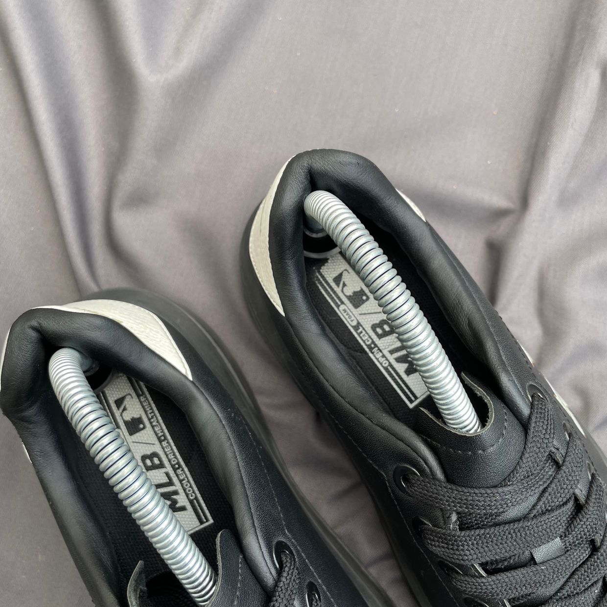 MLB Luxury Gorpcore Sneakers Wanita black, foto 4