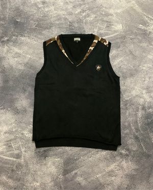 PPFM Avant Garde Y2K Vest Pria black