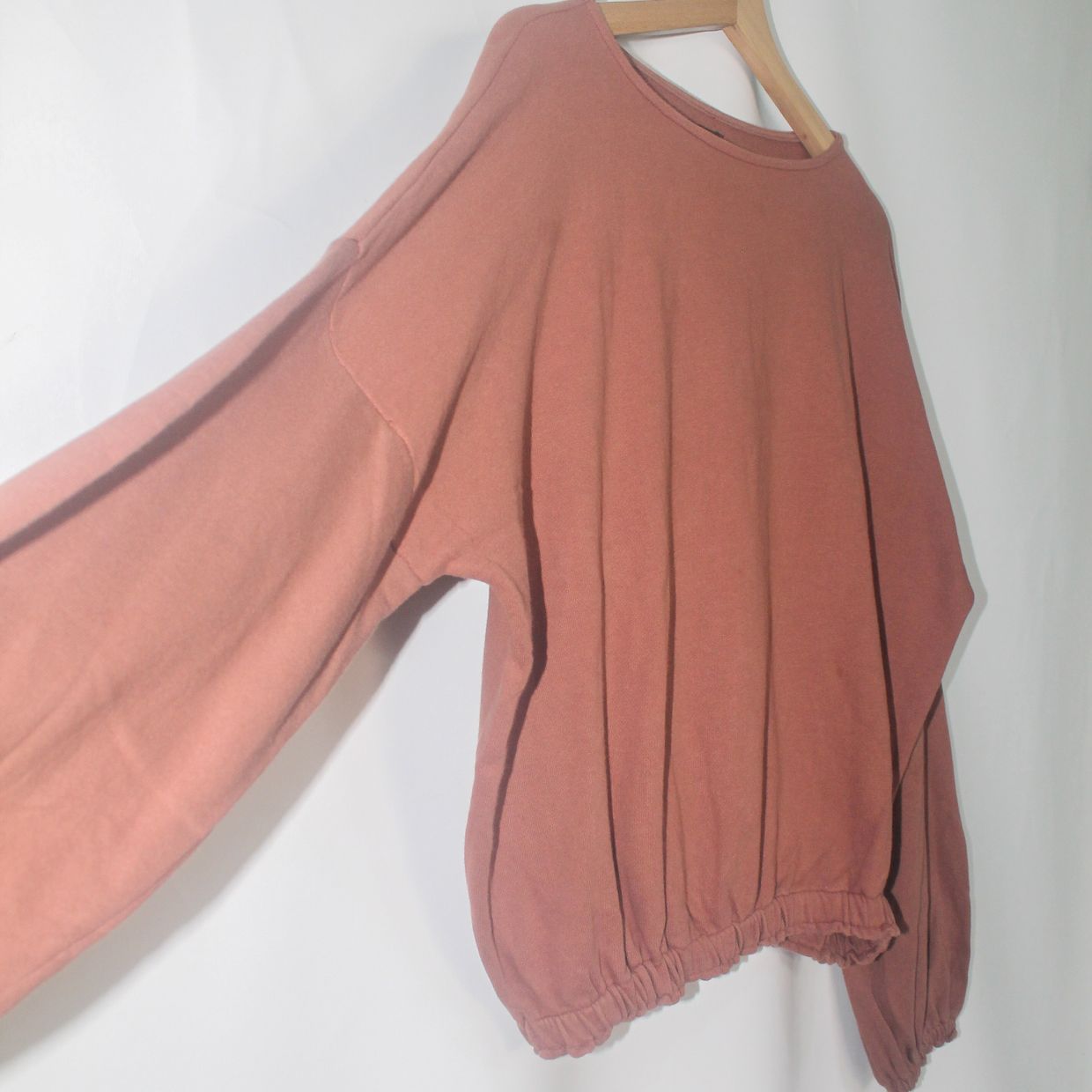 Delonix Oversized Sweater Top - Brown, foto 5
