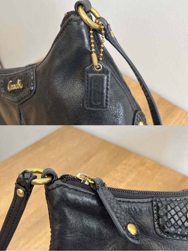 Coach Ashley Crossbody, Black Gold Sequins, foto 4
