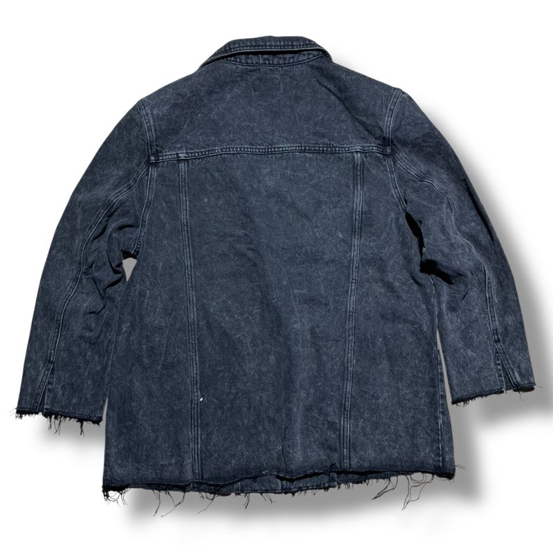 H&M Dieyed Denim Blazer Jacket, foto 2
