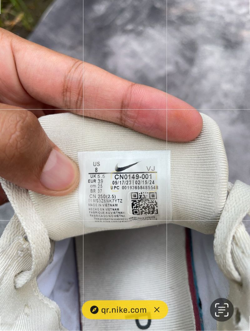 Sepatu Nike P-6000 Metallic Silver, foto 7