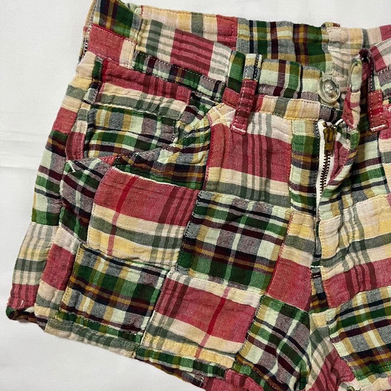 vtg plaid lee shorts, foto 2