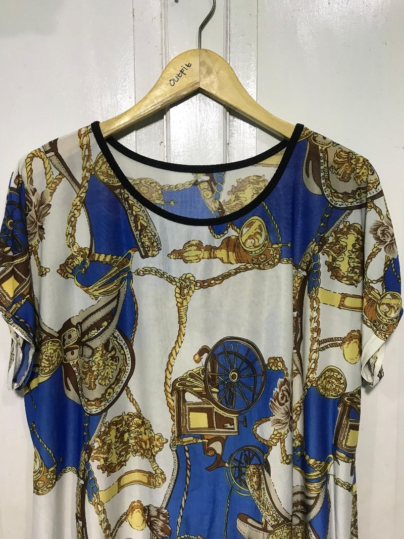 luxury vintage motif silk, foto 2