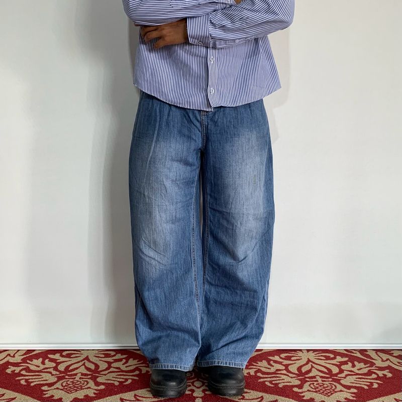 Baggy Pants Blue Wash🥷🏻, foto 2