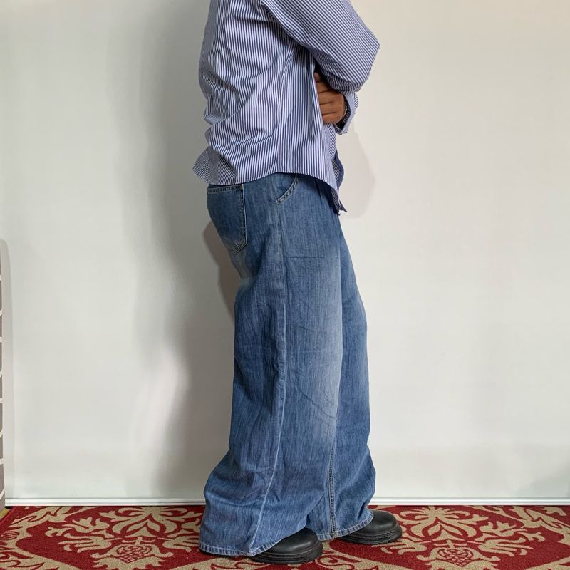 Baggy Pants Blue Wash🥷🏻, foto 3