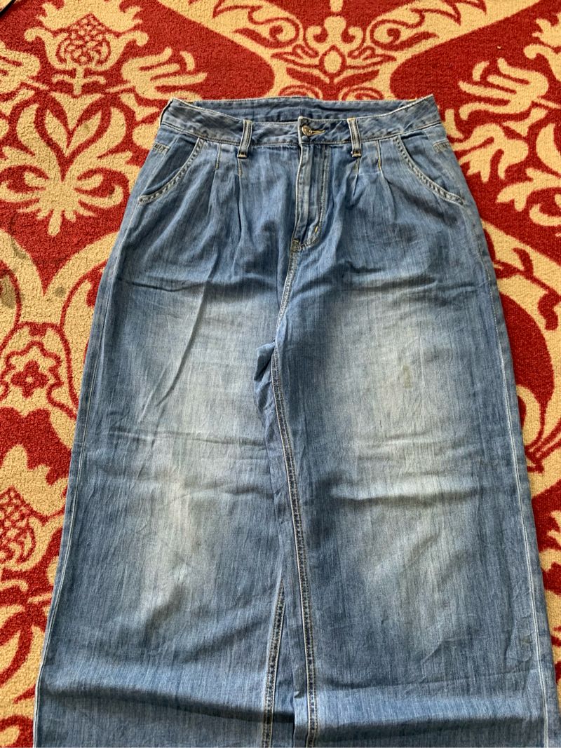 Baggy Pants Blue Wash🥷🏻, foto 4