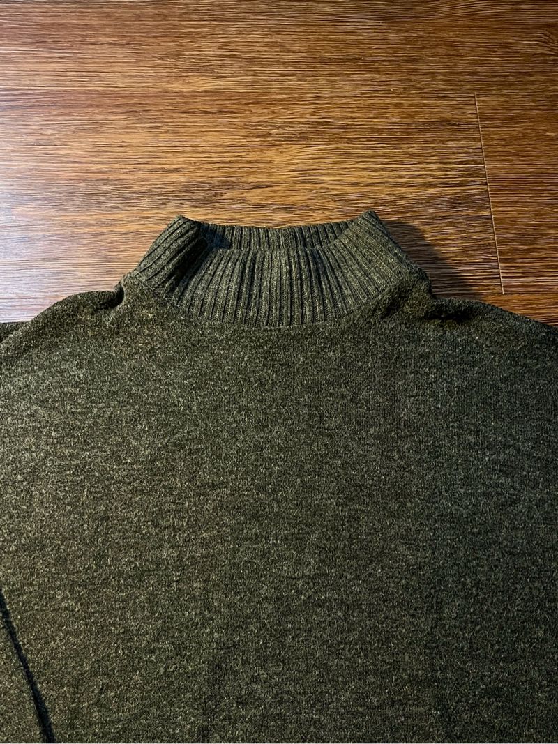 [PRELOVED] Turtleneck Sweater Knitted | MANGO, foto 4