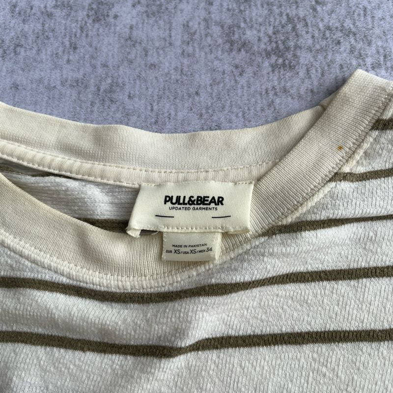 t shirt pull&bear stripe, foto 4