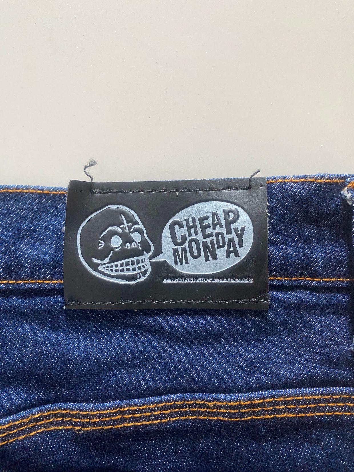 Streetwear Skater Jeans Pria blue