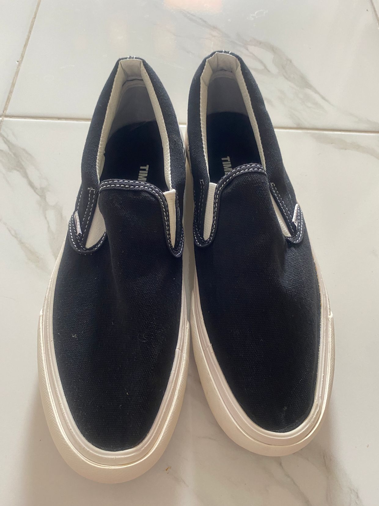 Vintage Streetwear Sneakers Pria black