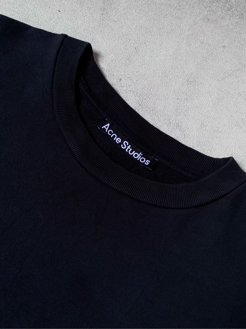 Acne studios oversized logo plaque sweatshirt, foto 5