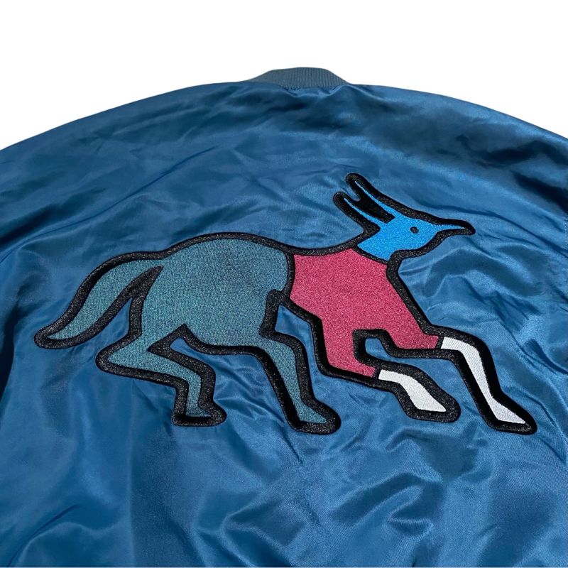 Parra stacked pets blue bomber jacket, foto 4
