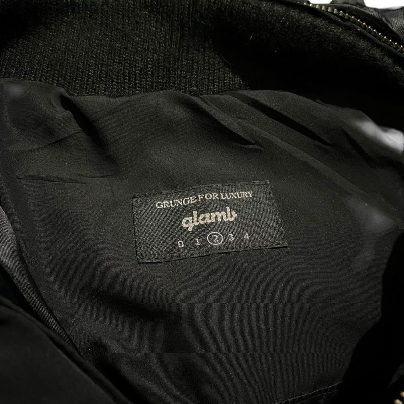 Glamb japan black puffer down jacket, foto 8