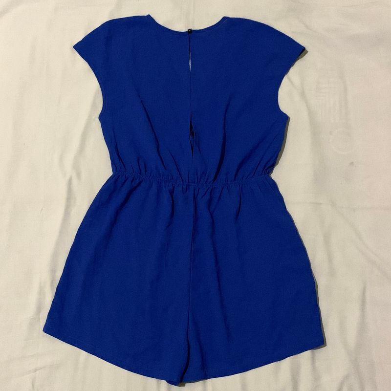 Royal Blue Romper Jumpsuit Shein, foto 2