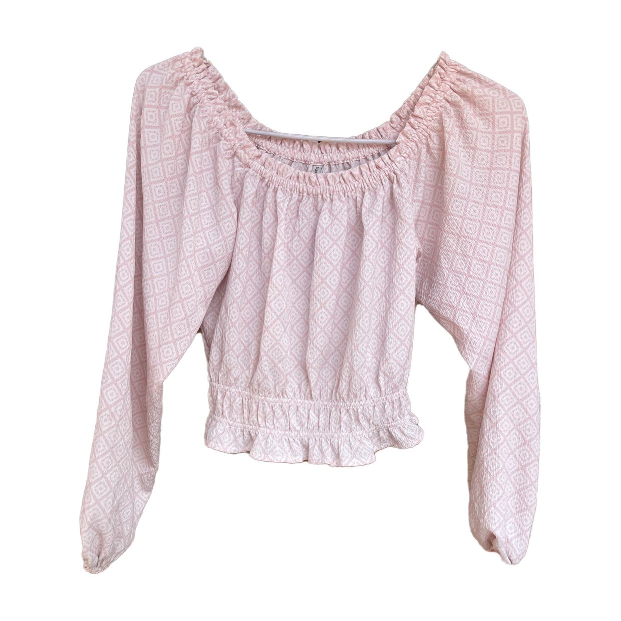 COLORBOX Coquette Crop top Wanita pink