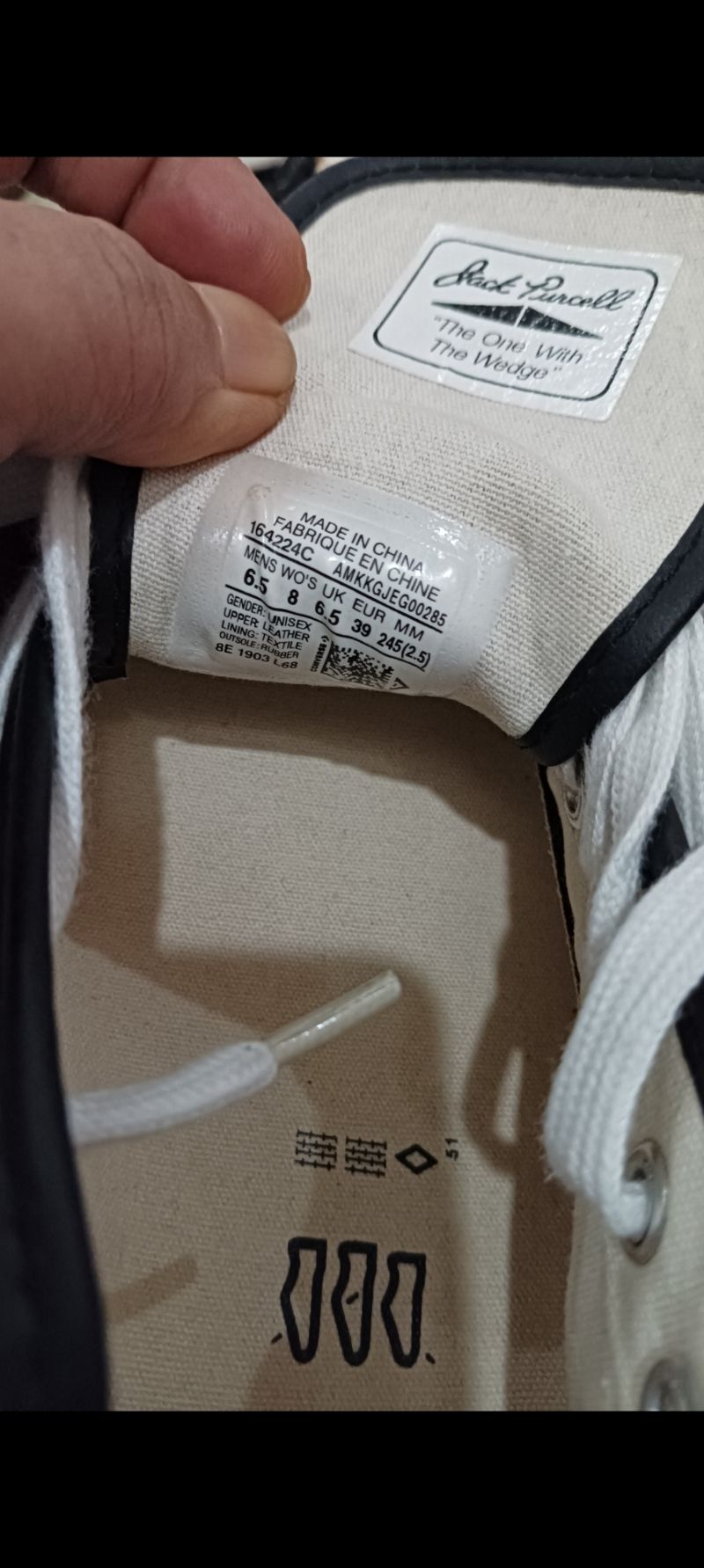 Converse jack purcell leather / sz 39, foto 5