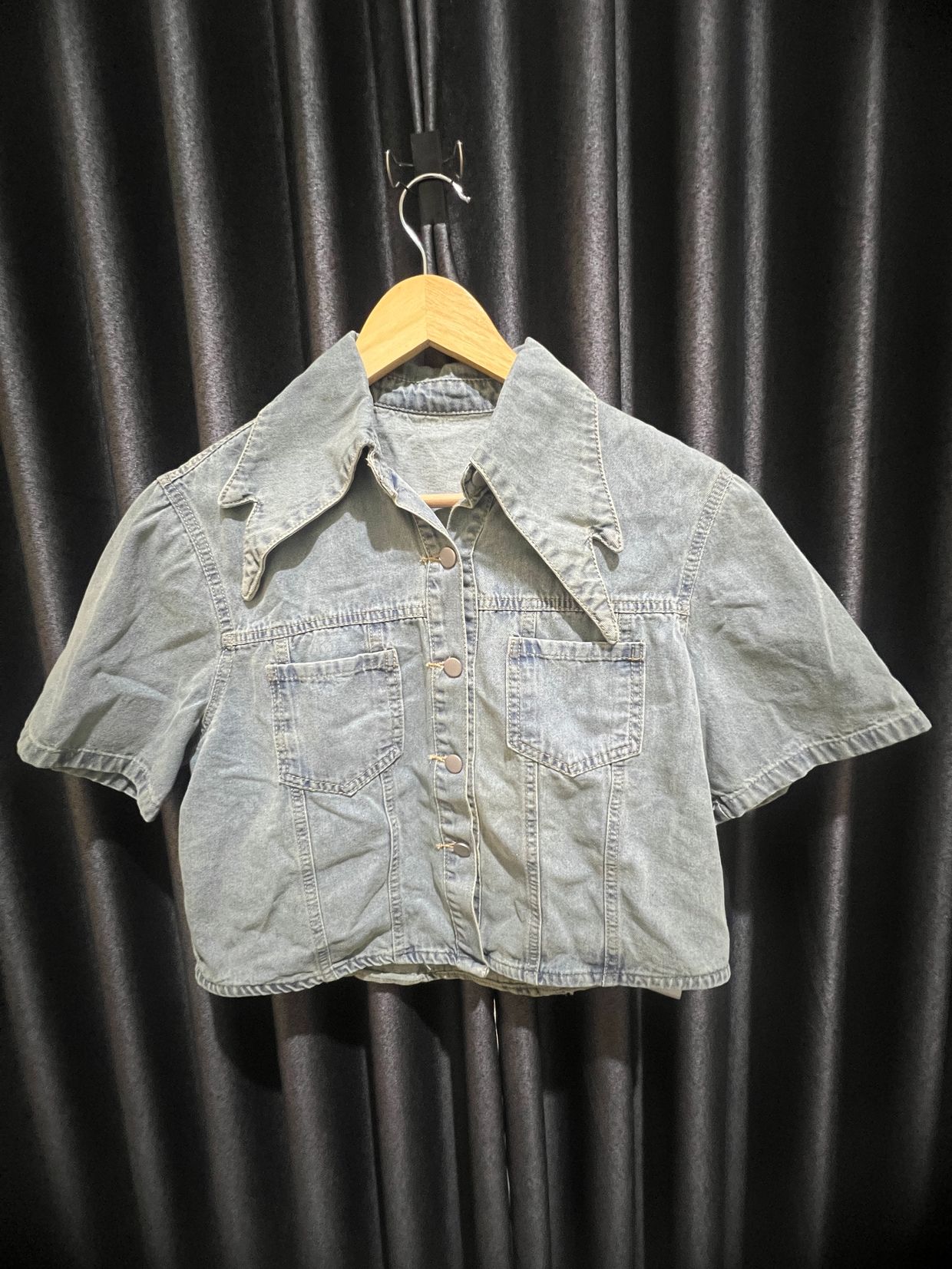 Casual Vest Wanita gray blue