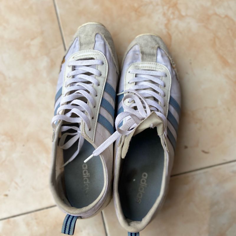 Adidas Jog white stripe light blue, foto 5