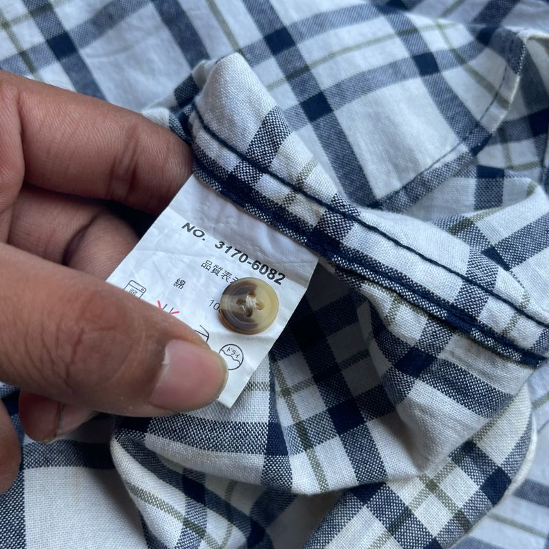 Vintage Converse Checked Casual L/S Shirt, foto 5