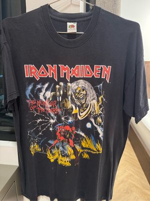 VINTAGE IRON MAIDEN the number of the beast 666