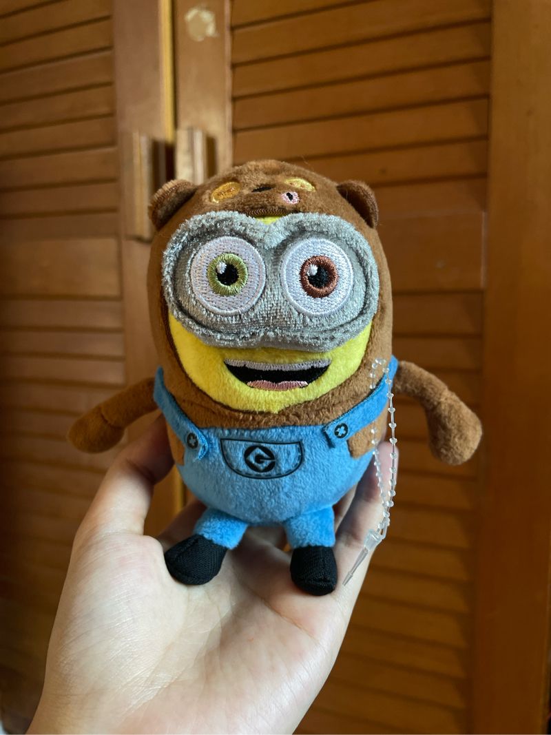 minion tim bob usj universal studio japan boneka tas, foto 4