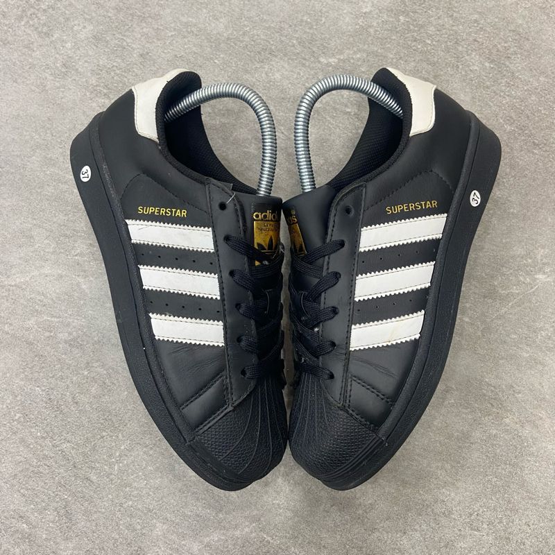 Adidas Superstar Black White Leather, foto 2