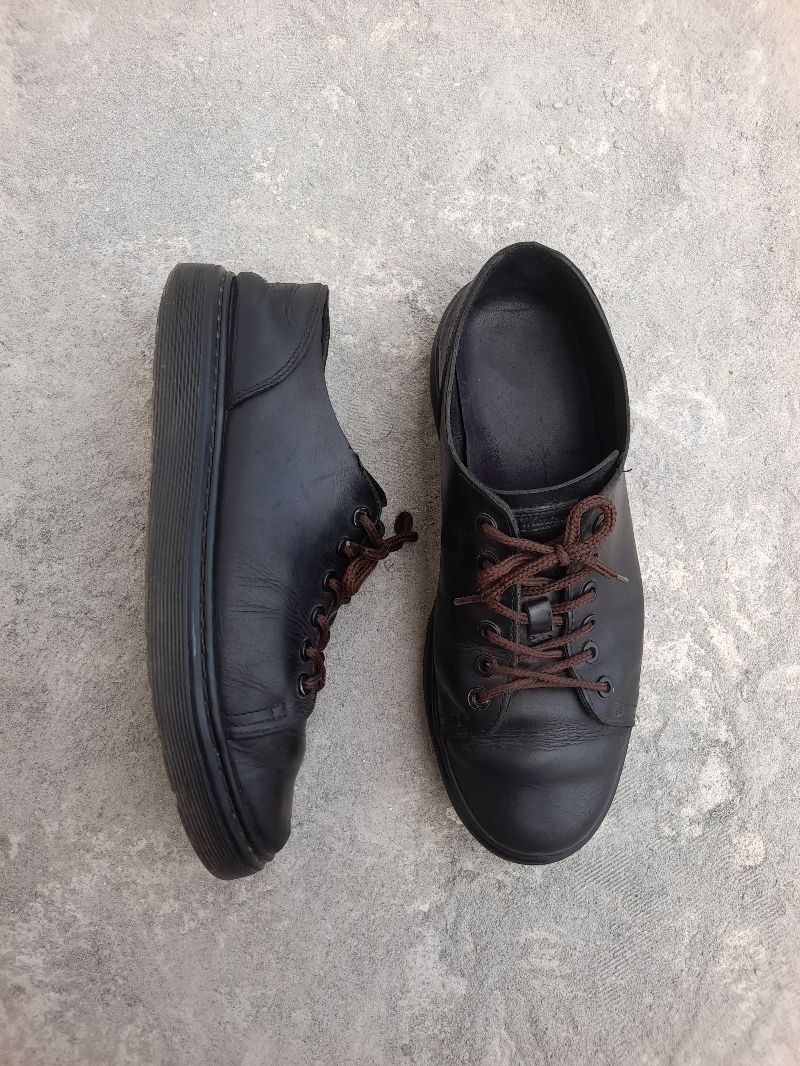 Dr. Martens fullblack leather 2nd original, foto 2