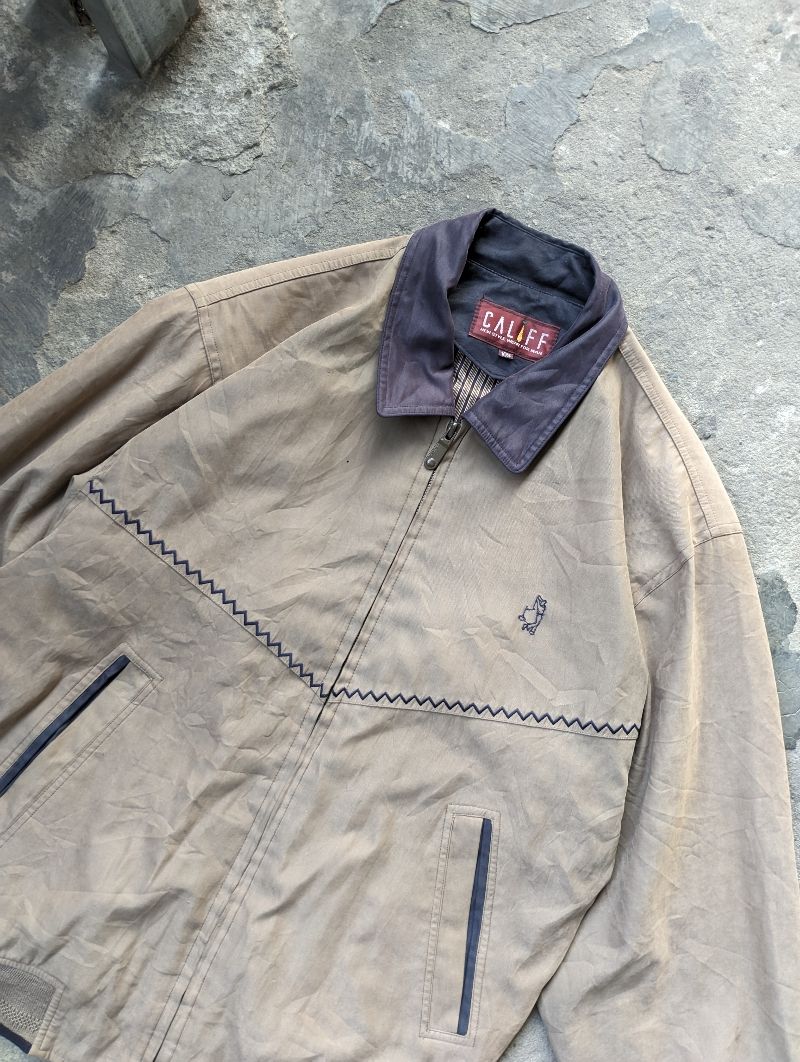 Harrington jacket calif brown vtg, foto 2