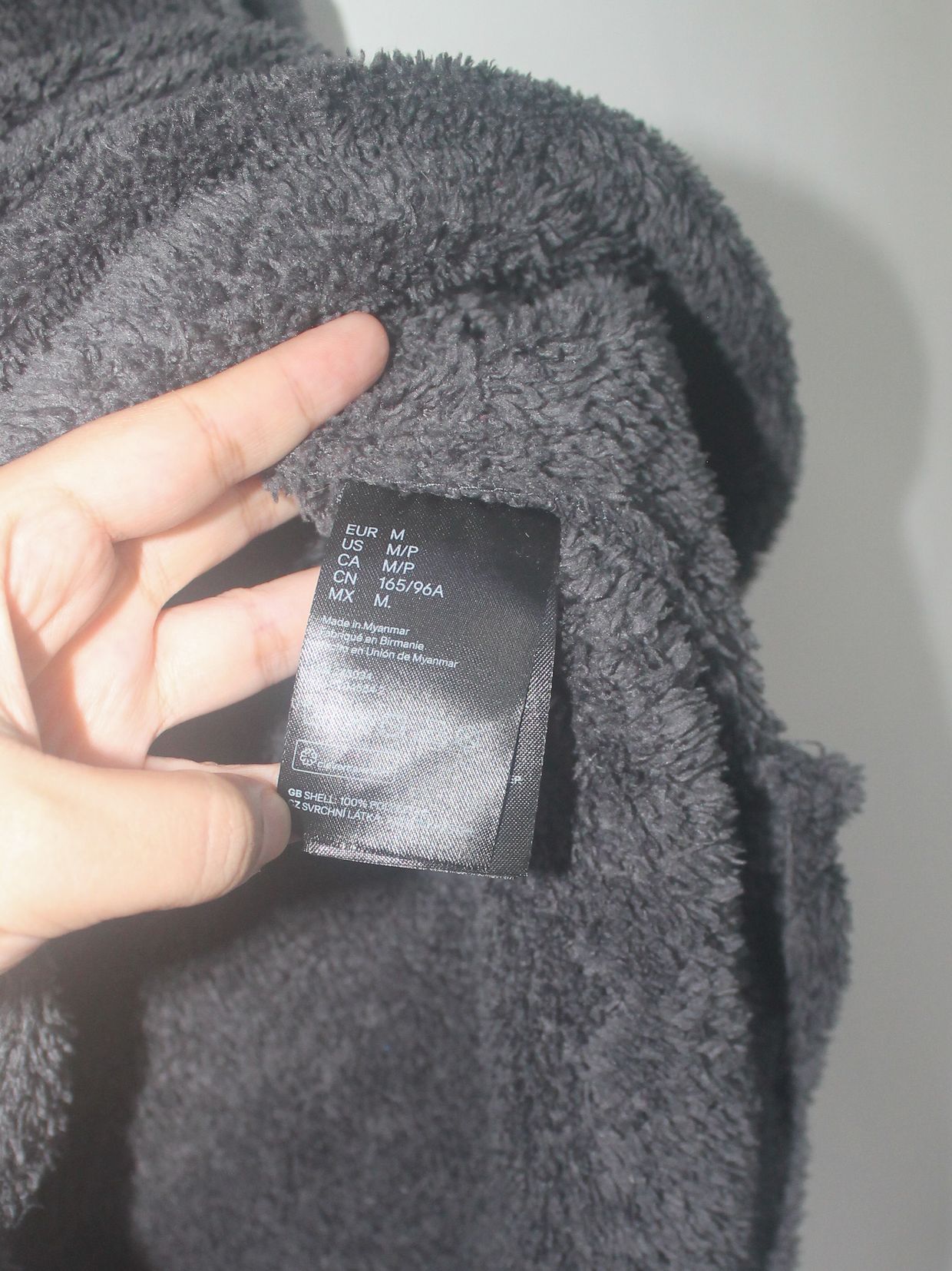 H&M #Teddy #Fluffy #Fleece #Pullover #Jacket, foto 4