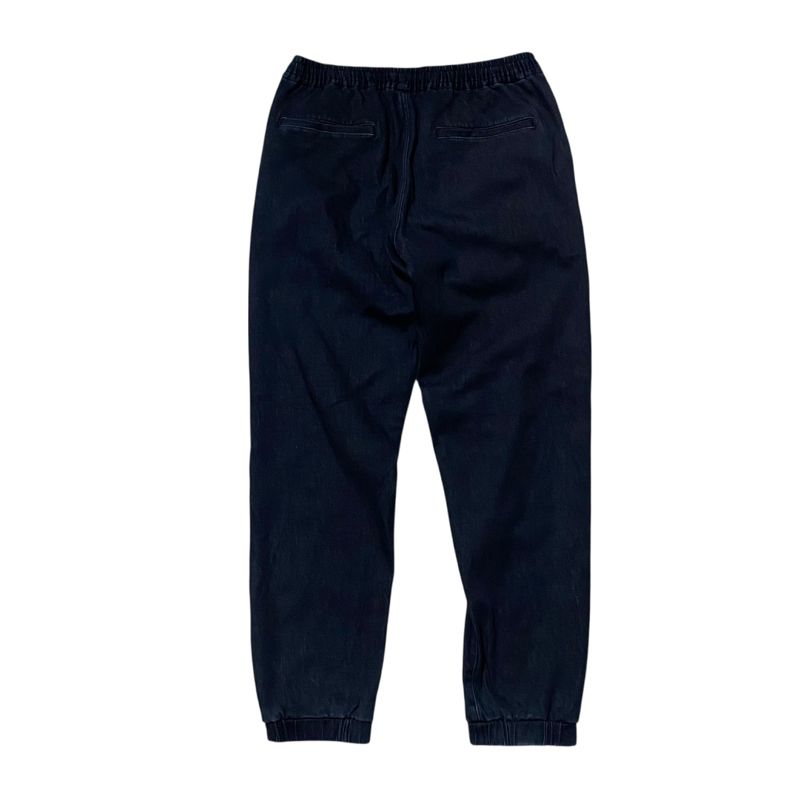 GU black denim jogger longpant, foto 2