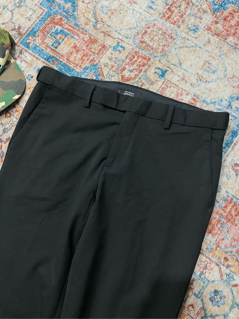 ANKLE PANTS MUSINSA BASIC BLACK, foto 4