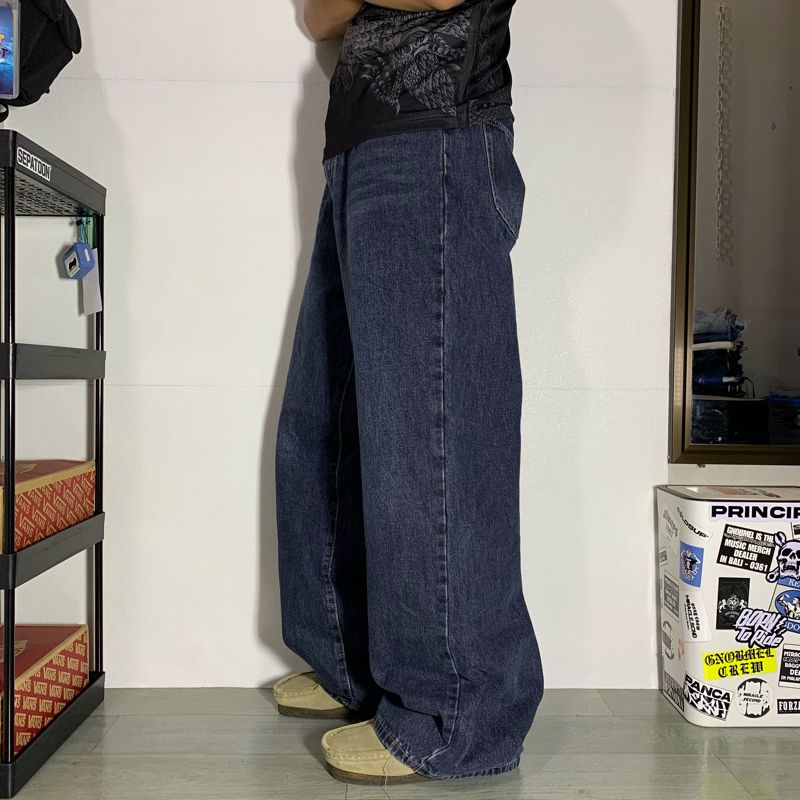 [UNBRAND] Baggy Jeans Darkbluewash⛓️‍💥, foto 2