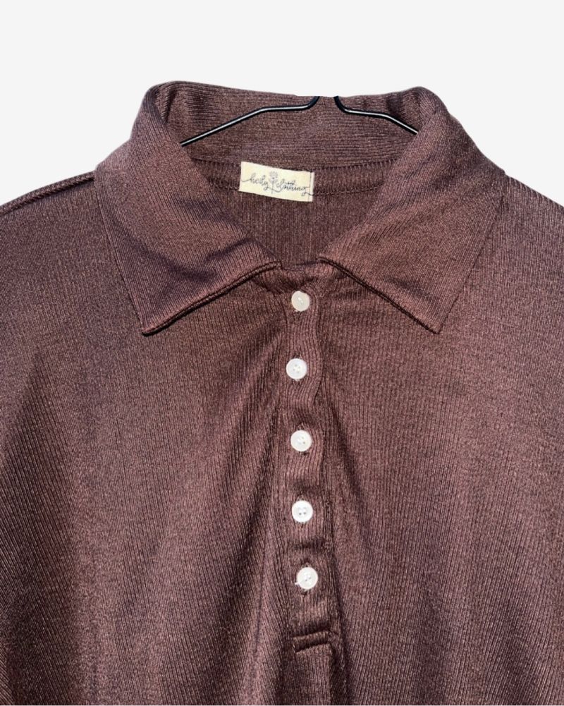 Brown Long Sleeve Top, foto 2