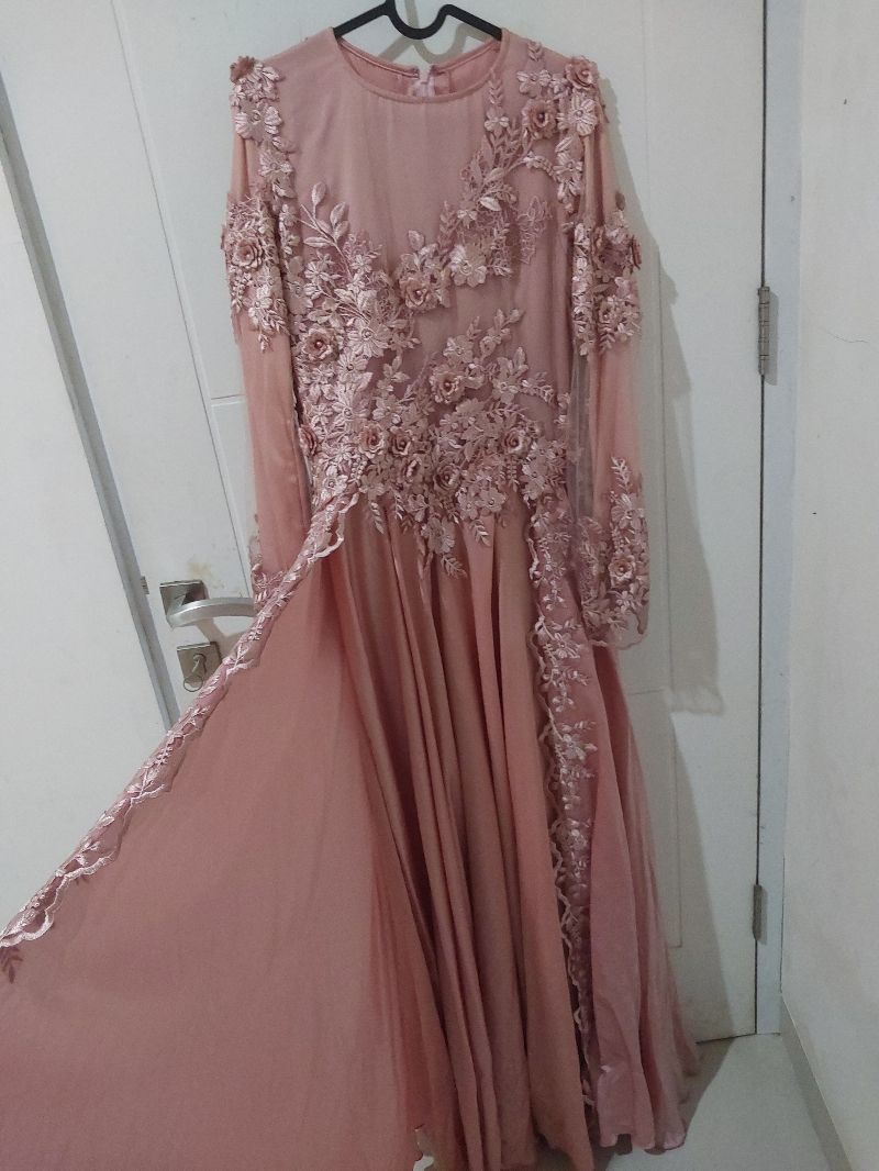 Gamis Pink Flowers, foto 4
