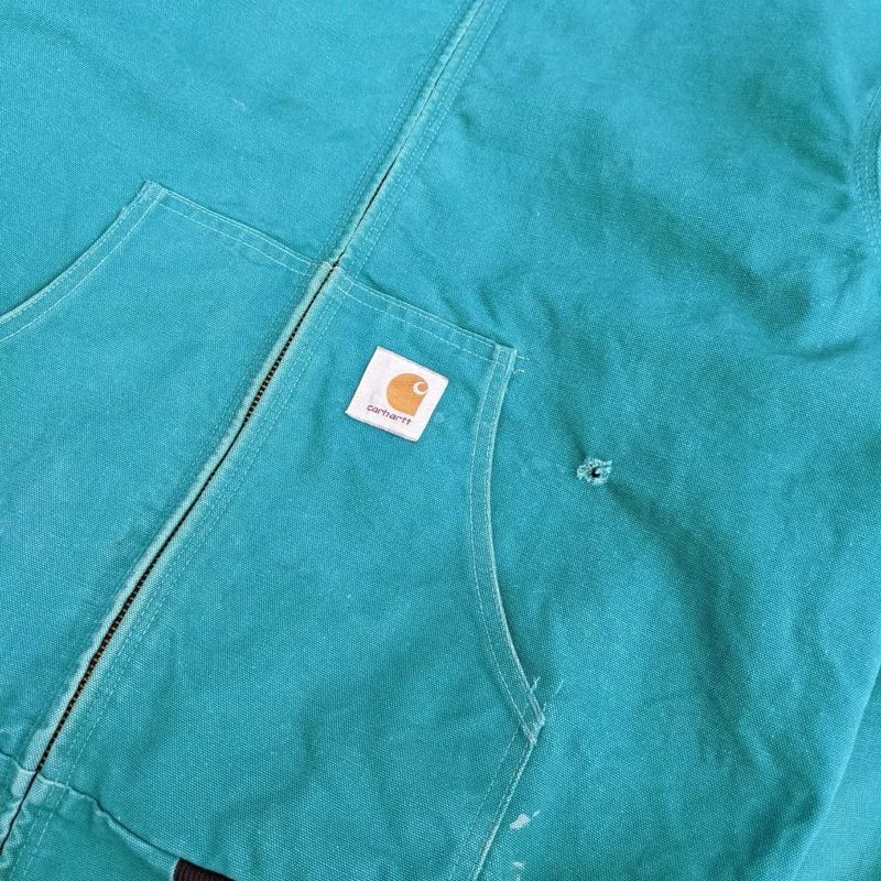 Vtg 90s carhart active jacket J03AQU, foto 7