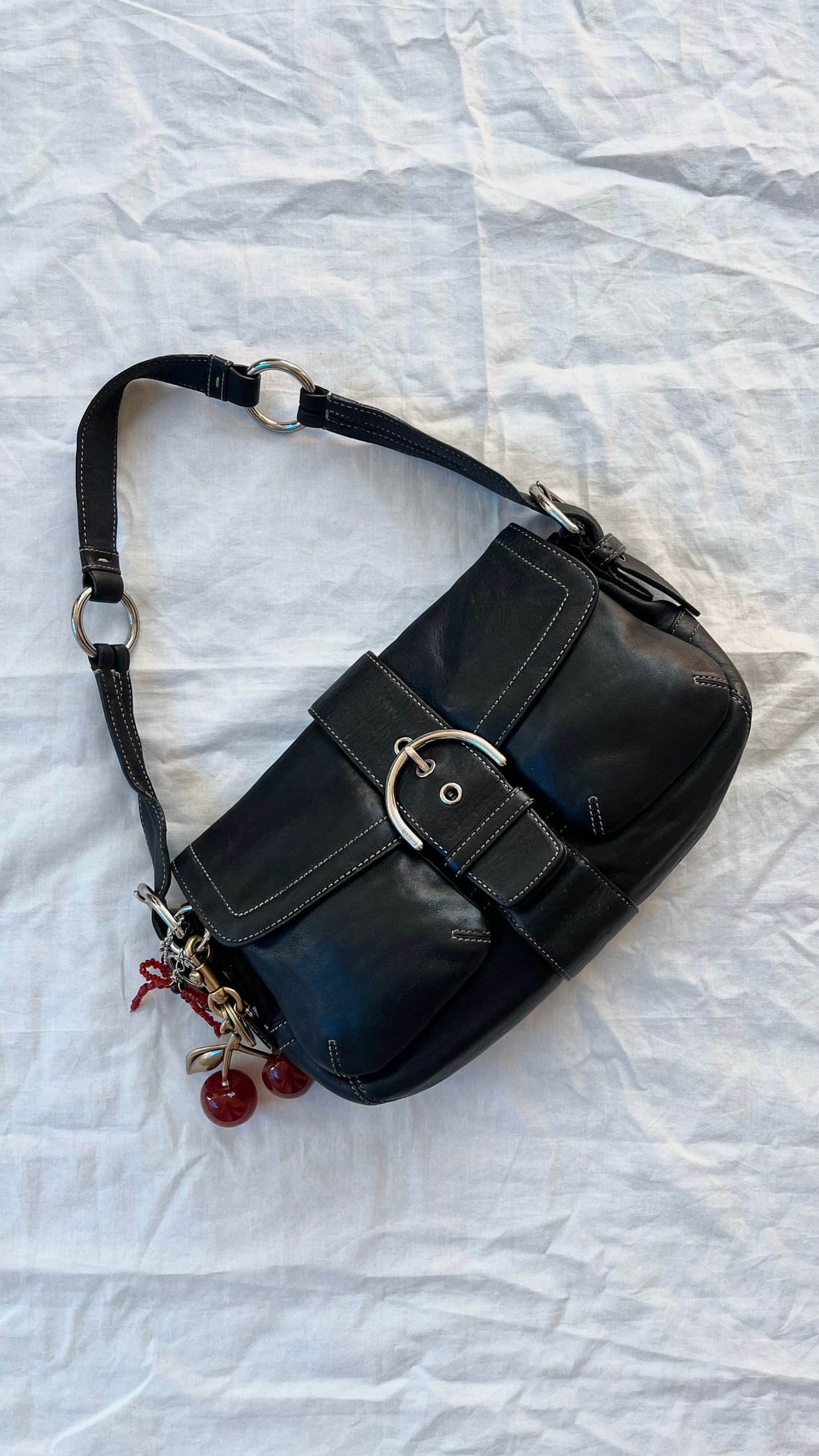 Coach Vintage Y2K Shoulder bag Wanita black