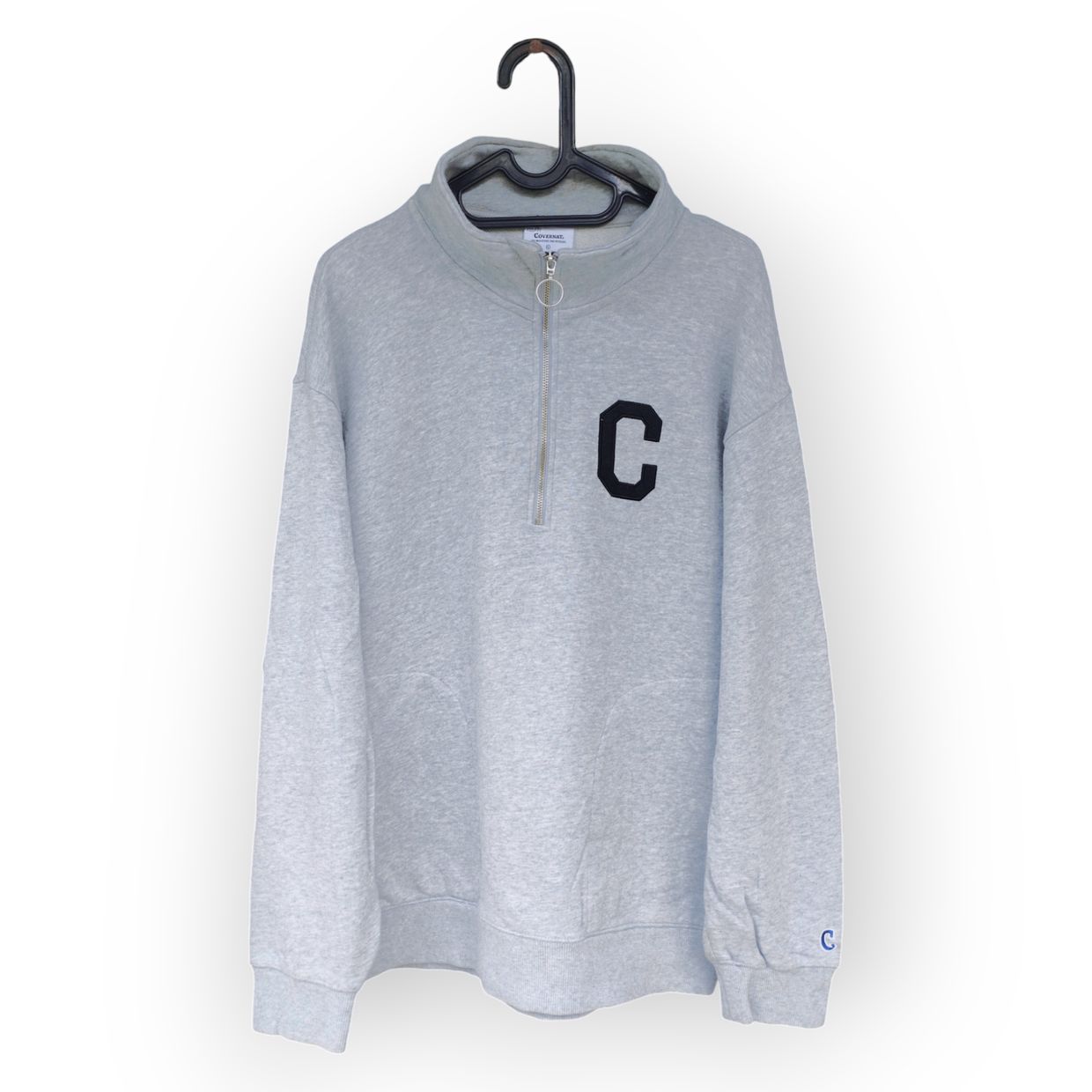 Covernat Casual Sweater Pria gray, foto 2