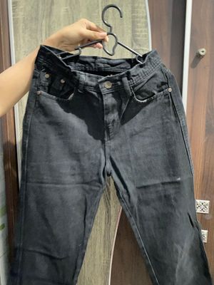 jeans highwaist hitam