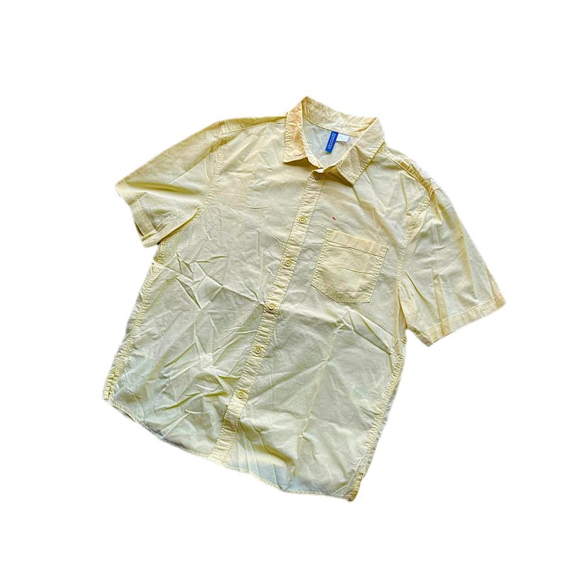 M Plain Soft Yellow Shirt, foto 2