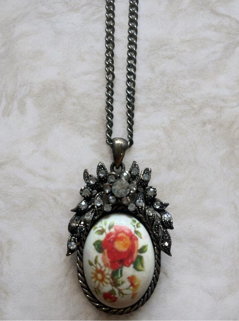 Kalung vintage -  oksidized look, foto 2