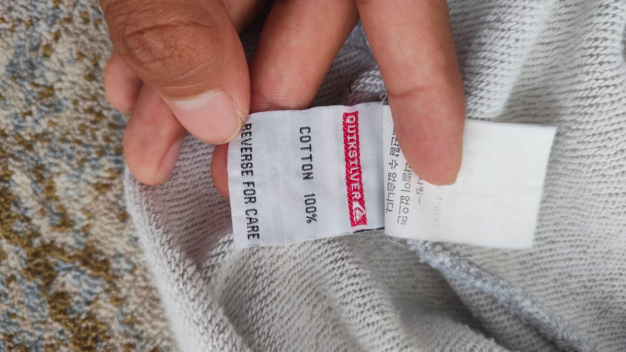 Quiksilver Casual Pria gray, foto 7