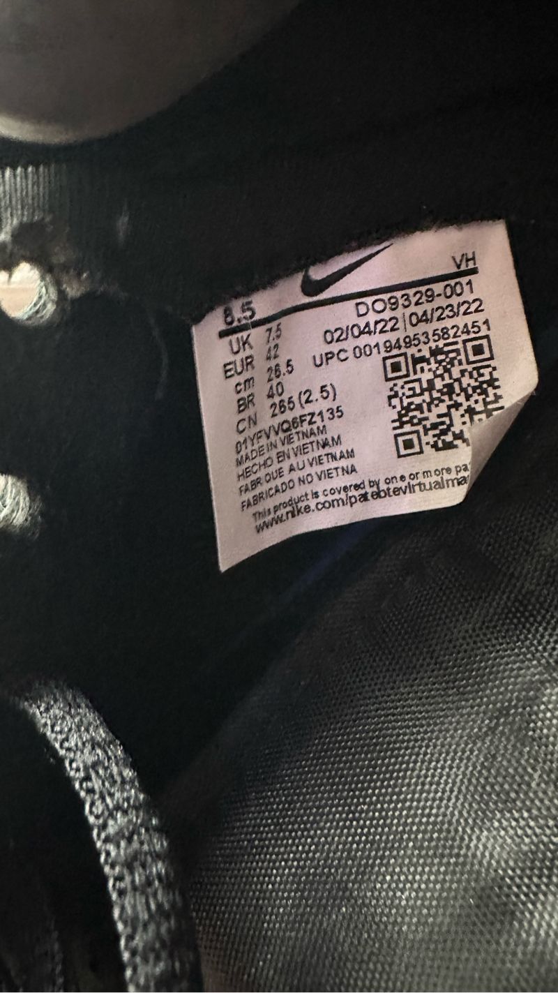 DUNK LOW X UNDEFEATED SP BLACK , DUNK LOW X UNDEFEATED BLACK, foto 7