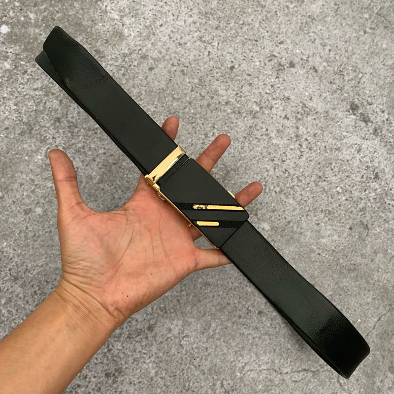 Belt faux leather black, foto 3